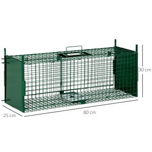 Capcana Animale Vii 60×18×20 cm – Usi Duble & Maner Transport - Img 3
