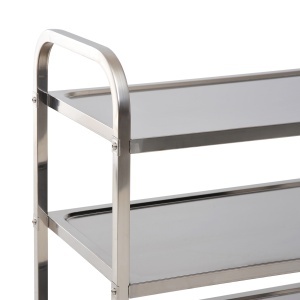 Carucior Pentru Bucatarie 3 Rafturi in Otel Inox 85x45x90cm - Img 8