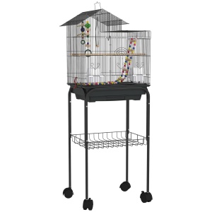 Colivie pentru Pasari cu Piedestal 120 cm - Img 1