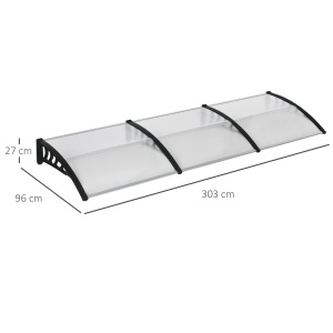 Copertina Exterior – Policarbonat & Aluminiu pentru Usi & Ferestre - Img 3