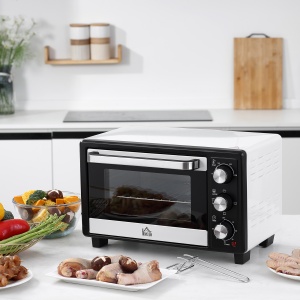 Cuptor Electric Ventilat – 44×32×28 cm, Cu Tava & Gratar - Img 2