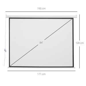 Ecran Proiectie 84" – Motorizat pentru Home Cinema - Img 3