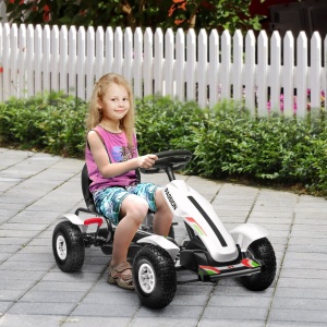 Kart Pedale Copii – Scaun Reglabil, Roti Gonflabile - Img 2