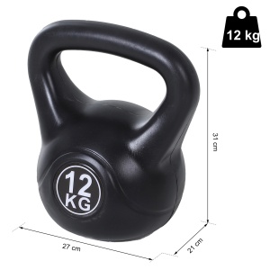 Kettlebell 12 kg Cross‑Training cu disc de nisip - Img 3