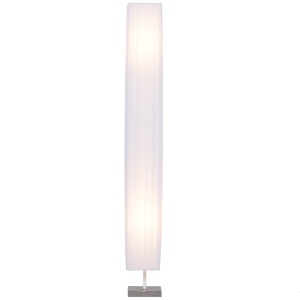 Lampă de Podea cu Design Modern pentru Living, 14x14x120 cm, Alb - Img 1