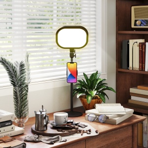 Lampă LED reglabilă: 5 culori, 10 niveluri, memorie – birou/dormitor. - Img 9