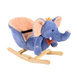leagan elefant 60x33x45cm, albastru - Img 1