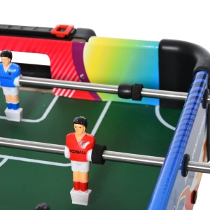 Masă de Joc 4 în 1 pentru Fotbal de Masă, Biliard, Air Hockey și Ping-Pong, 86,5x43,5x64 cm, Multicolor - Img 9