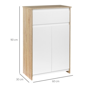 Mobilier Baie Lemn & Alb – Compact, Multifunctional si Elegant - Img 3