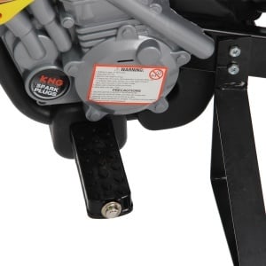 Moto Cross Electric Copii – Galben cu Rotite Laterale - Img 9