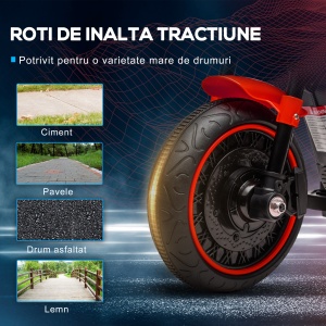 Motocicleta Electrica 18–36 Luni – Far & Roti Suplimentare - Img 6