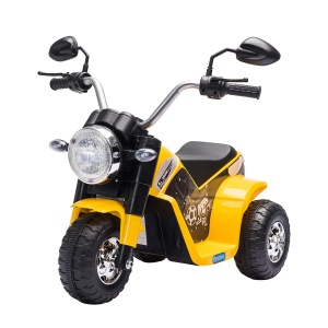 Motocicleta Electrica pentru Copii 3 Roti Lumini Sunete Baterie 6V Viteza 2km/h - Img 1