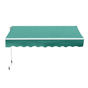 perdea tip rulou parasolar impermeabil, 295x245cm, verde - Img 4