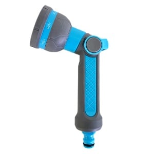 Pistol pentru stropit cu 8 functii cucu reglare debitului de apă Soft-Touch