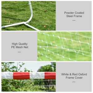 Poarta Fotbal 302×83×201 cm – Plasa Rezistenta pentru Toti - Img 6