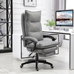 Scaun Birou Ergonomic – Masaj 6 Puncte & Reglabil, Gri - Img 9