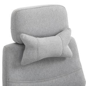 Scaun Birou Gri – Reglabil si Rotativ Ergonomic - Img 9