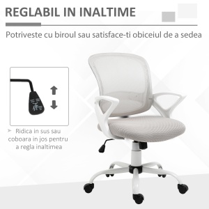 Scaun de Birou si pentru Masa de Lucru Ergonomic cu Înaltime Ajustabila - Img 5