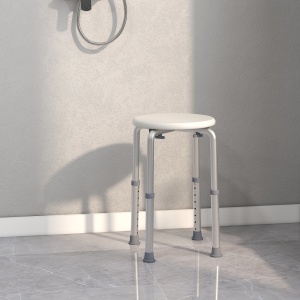 Scaun Dus – Reglabil, Antialunecare, Alb - Img 8