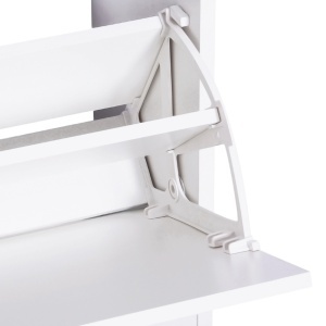 Set Hol 3‑in‑1 – Cuier, Oglinda si Scarpiera Alba Compacta - Img 7