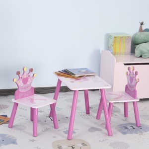 Set Masa si Scaune Copii – Design Printesa, 3-8 Ani - Img 2
