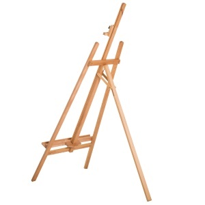 Șevalet de Desen cu Suport pentru Pânză Reglabil din Lemn 65x68x174-230cm - Img 9