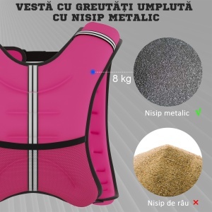 Soozier Vestă de Greutate Confortabilă cu Buzunar, Negru - Img 5