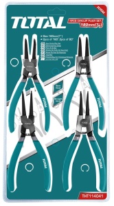 TOTAL - SET 4 BUC - CLESTI SEGER (2 BUC DE 180 °, 2 BUC DE 90 °; 7""/180mm)