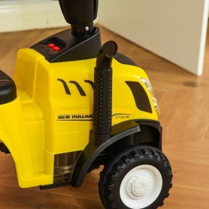 Tractor pentru Copii Prevazut cu Loc cu Remorca Varsta 12-36 Luni Galben - Img 9