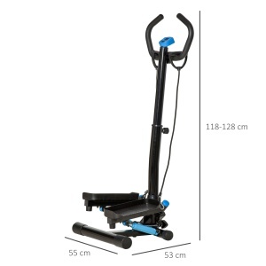 Twist Stepper – Aparat Fitness cu Benzi Elastice & LCD - Img 3