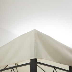 Acoperiș de Schimb Impermeabil pentru Gazebo pentru Grădină Dublu Strat 3x4m - Img 6