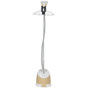 Aparat de Călcat Vertical cu Rezervor de Apă de 1,8l și Înălțime Reglabilă, 32x32x32 cm, Auriu - Img 1