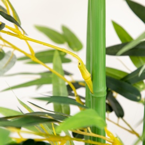Bambus Artificial, Plantă Decorativă, Aspect Realist, Ușor de Întreținut, Pentru Casă, 180 cm, Verde - Img 9