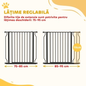Barieră Reglabilă pentru Câini - Img 4