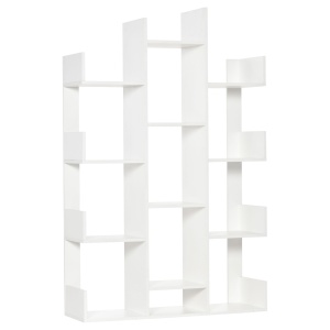 Biblioteca Tip Copac 13 Rafturi – Lemn 96×30×150 cm