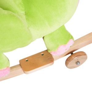 Cal Balansoar cu Roti sub Forma de Dragon pentru copii 18-36 luni Verde - Img 9