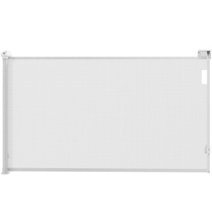 Cancel pentru câini mici extensibil 0-144 cm și retractabil cu blocare automată, Alb - Img 1