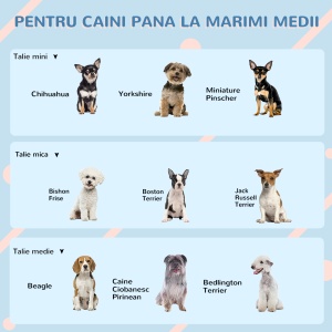 Casa din plastic pentru caini de talie mare, cu protectie pentru orice vreme, albastru, 65 x 75.7 x 63 cm; - Img 7