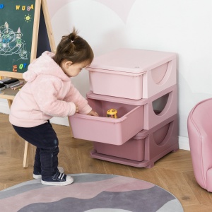 Comoda pentru depozitare Organizare Baie Polipropilena, 37x37x56.5, Multicolor Ros - Img 2