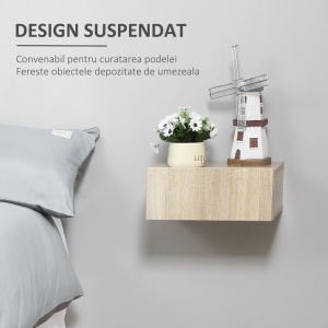Comodine Suspendate 40×30 cm in Stil Modern – Legno - Img 5