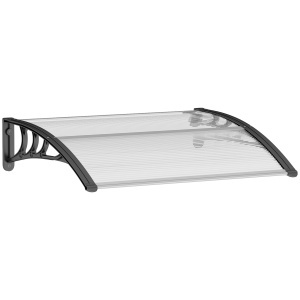 Copertina 100×80 cm – Policarbonat Anti-UV pentru Usi si Ferestre - Img 1