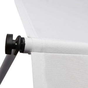 Copertina de Perete cu Stalpi de Sprijin, Alba, 300x150 cm - Img 8