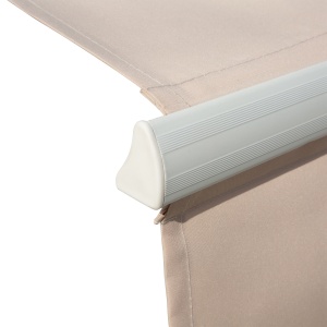 Copertină Extensibilă pentru Exterior, Copertină Roll-Up cu Deschidere Manivelă, 295x200 cm, Bej - Img 9