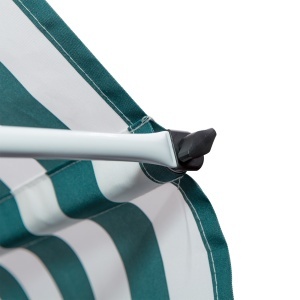 Copertina pentru soare de exterior tip rulou tip rulou cu manivela, inaltime si unghi reglabil, 200x150cm - Img 9