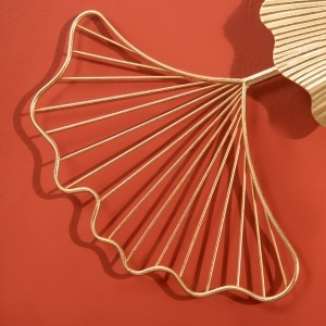 Decoratiune Perete 3D – Frunze Gingko Moderne - Img 9