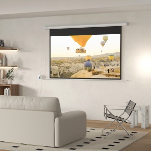Ecran 84” Motorizat – 4K HD, Montare Perete sau Tavan - Img 2