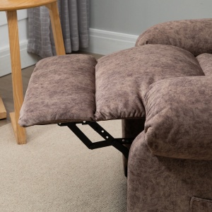 Fotoliu Relax Maro – inclinabil Manual cu Material Textil - Img 7
