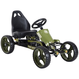 Kart Copii cu Pedale – Frana si Scaun Reglabil