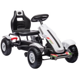 Kart Pedale Copii – Scaun Reglabil, Roti Gonflabile - Img 1