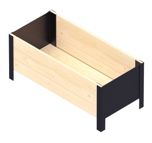 Lada de lemn 78x36x32 cm Upyard Modernbox Low